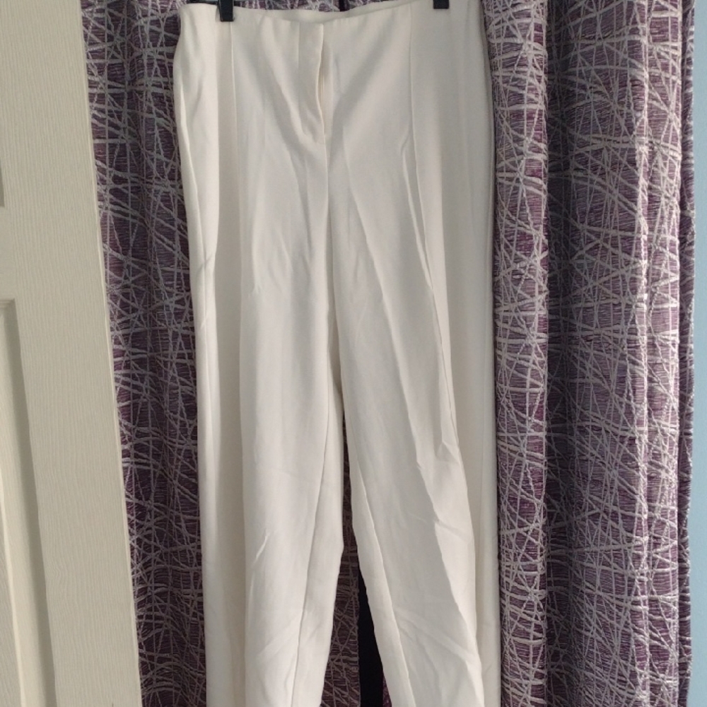 Alfani Women's Cream Trousers